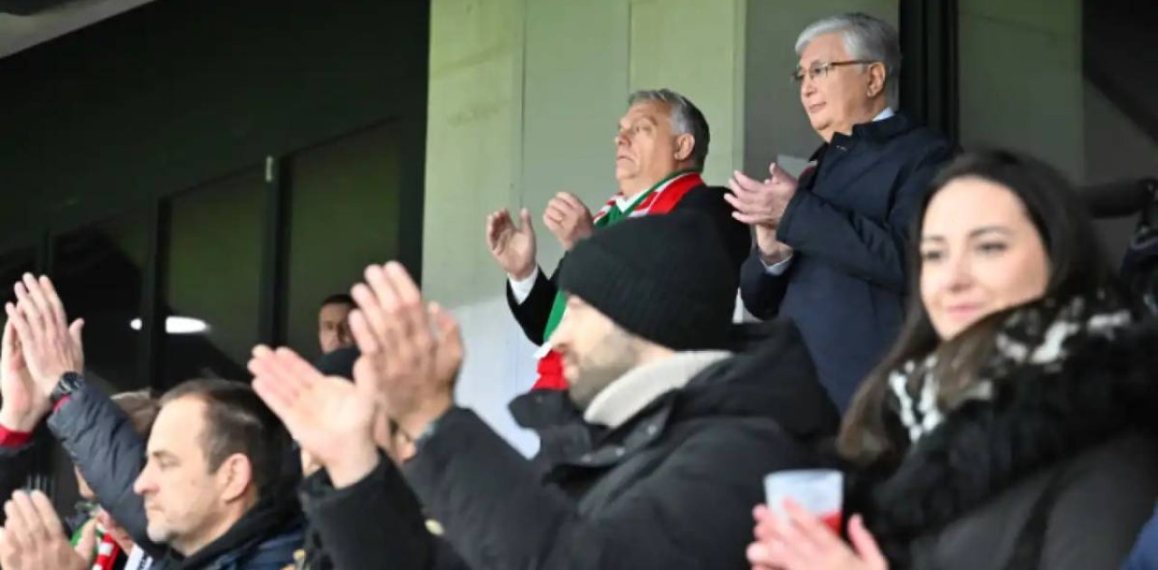 Тоқаев пен Орбан Мажарстан-Германия матчын тамашалады