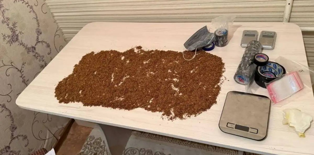 Шымкентте бір келі  есірткімен курьер ұсталды