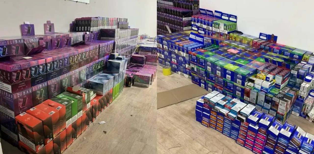 Алматыда вейп сақталған қойма жойылды