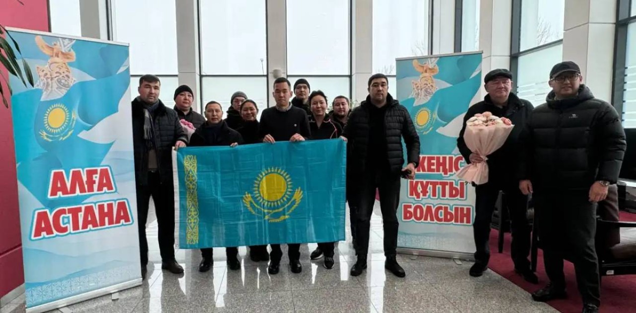 АҚШ ашық чемпионатында жүлделі орын алған паражүзушілеріміз елордаға оралды