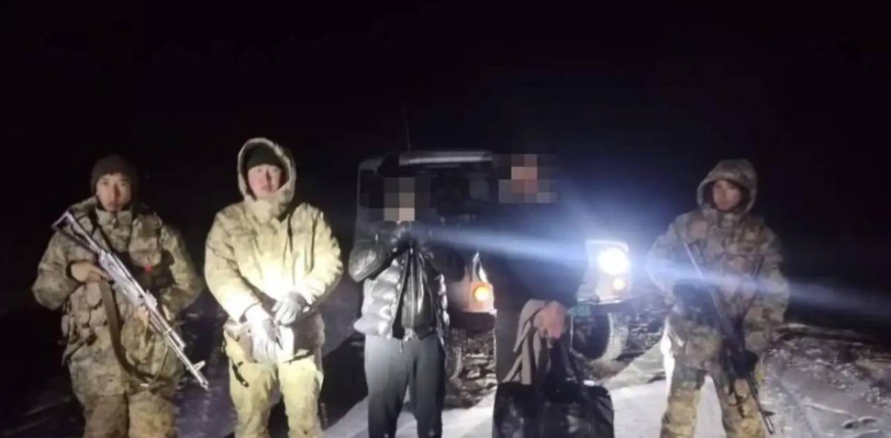 Қостанай облысында шекараны заңсыз кесіп өтпек болған шетелдіктер ұсталды