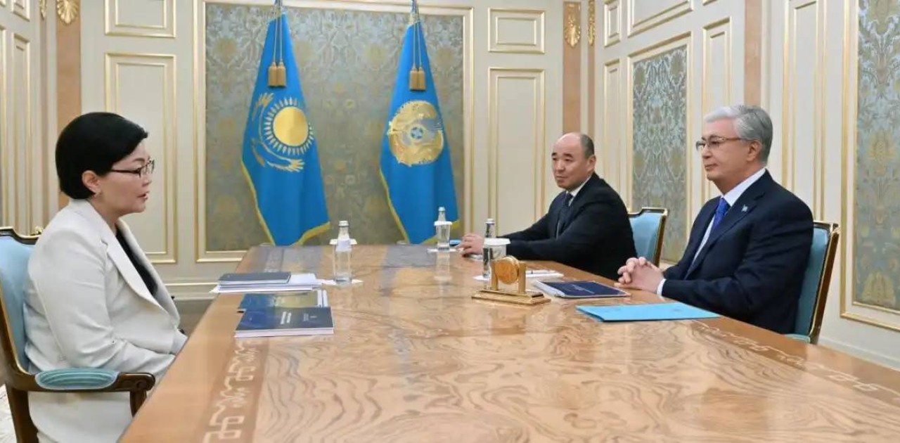 Президент еңбек және халықты әлеуметтік қорғау министрін қабылдады