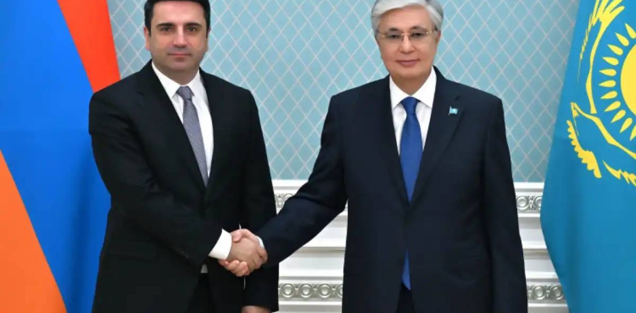 Мемлекет басшысы Армения Ұлттық жиналысының төрағасы Ален Симонянды қабылдады