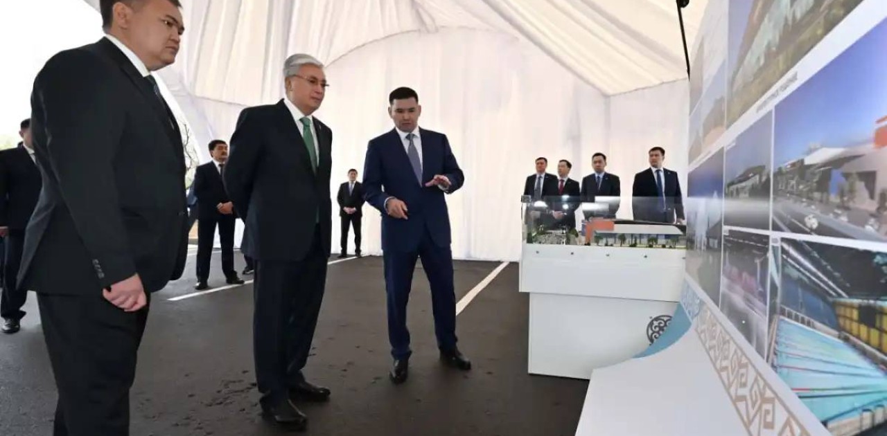 Президентке елорданы көгалдандыру және абаттандыру жоспары таныстырылды