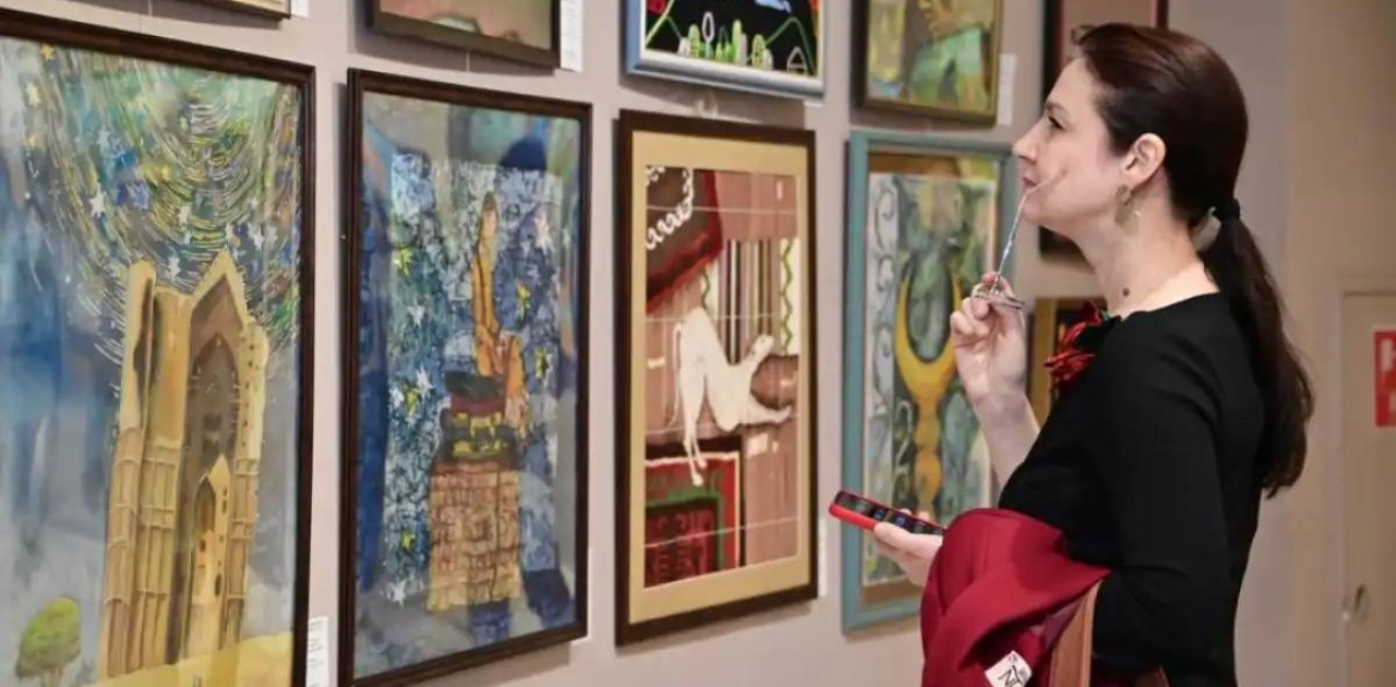 Әскери музейде елорда студенттері туындыларының көрмесі өтті