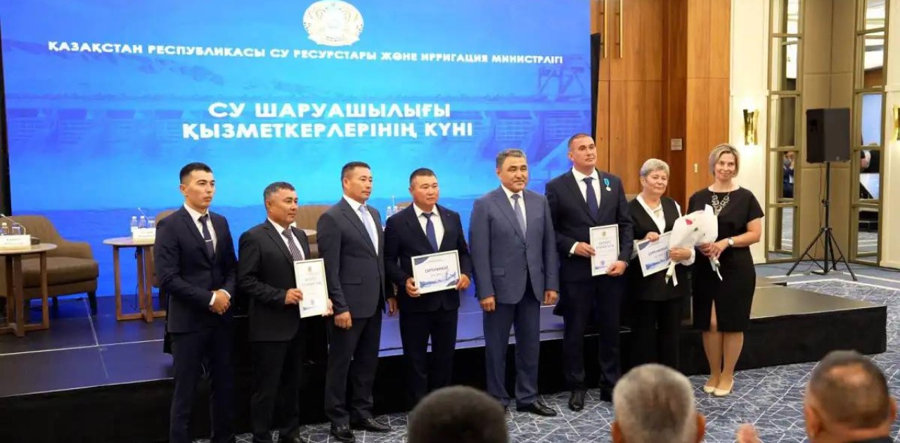Су шаруашылығы қызметкерлері күніне орай 442 маман марапатталды