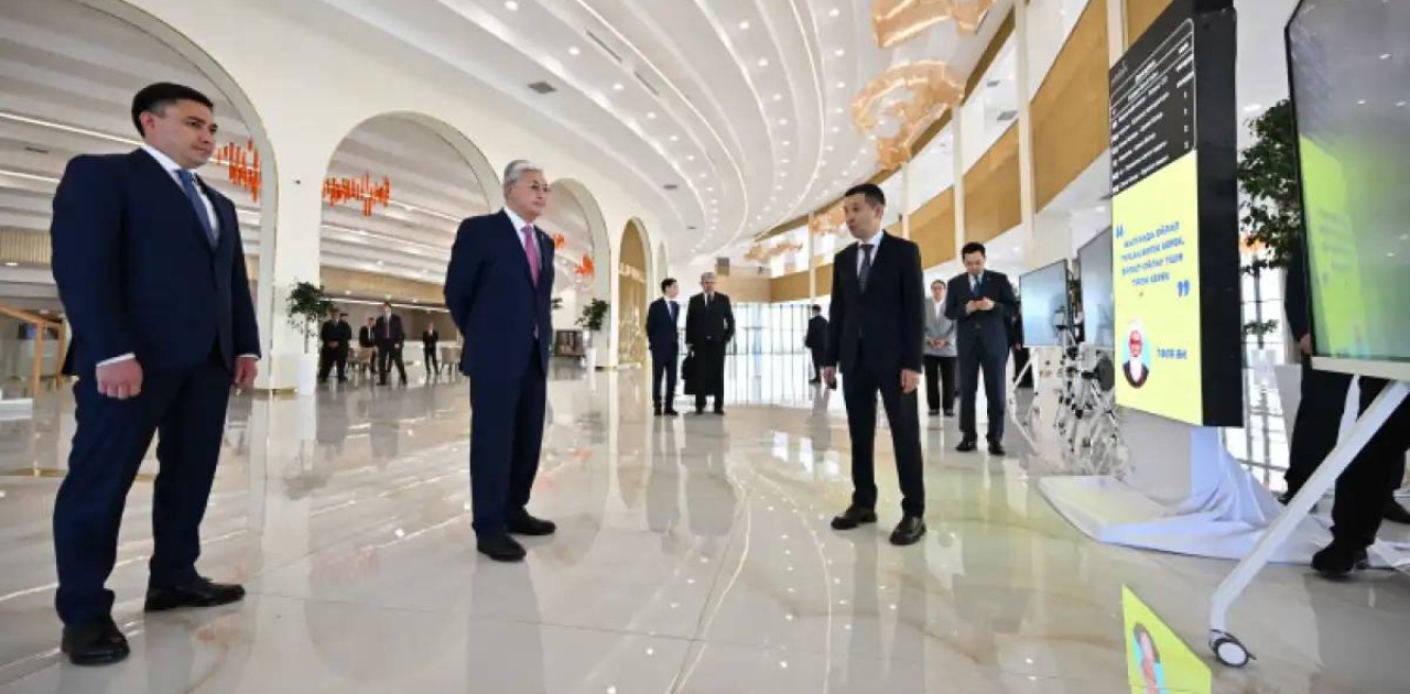 Қасым-Жомарт Тоқаев Tulip Hall көпфункционалды кешеніне барды