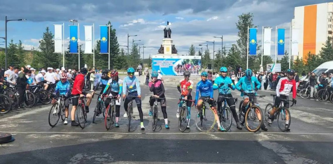 Өскеменде «Алтайдан Оралға дейін» велошеруі басталды