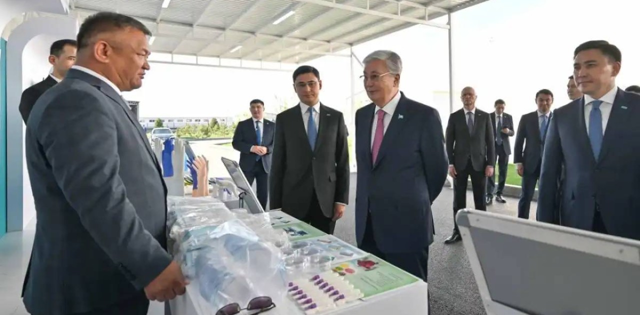 Мемлекет басшысына Marai E7 Group өндіріс алаңының қызметі таныстырылды