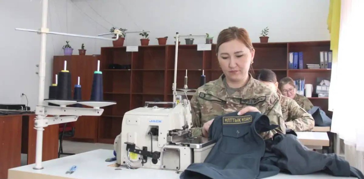 Жеңістің 80 жылдығы: Ұлттық ұлан жауынгерлерінің салтанатты киімдері әзірленіп жатыр