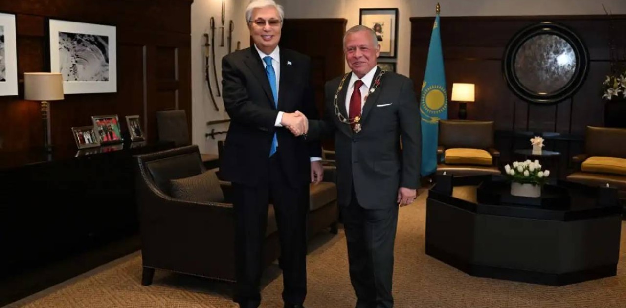 Президент Король II Абдалланы «Алтын Қыран» орденімен марапаттады