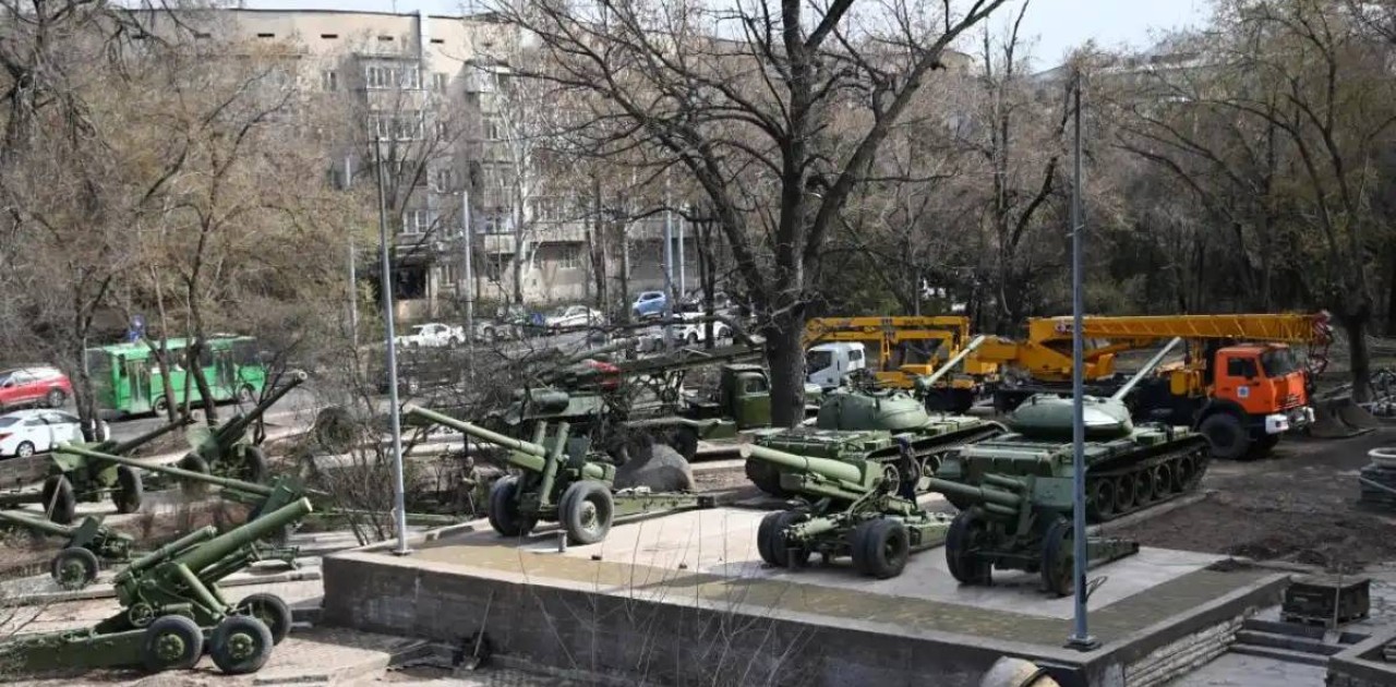 Ашық аспан астында жауынгерлік техника мұражайы ашылады