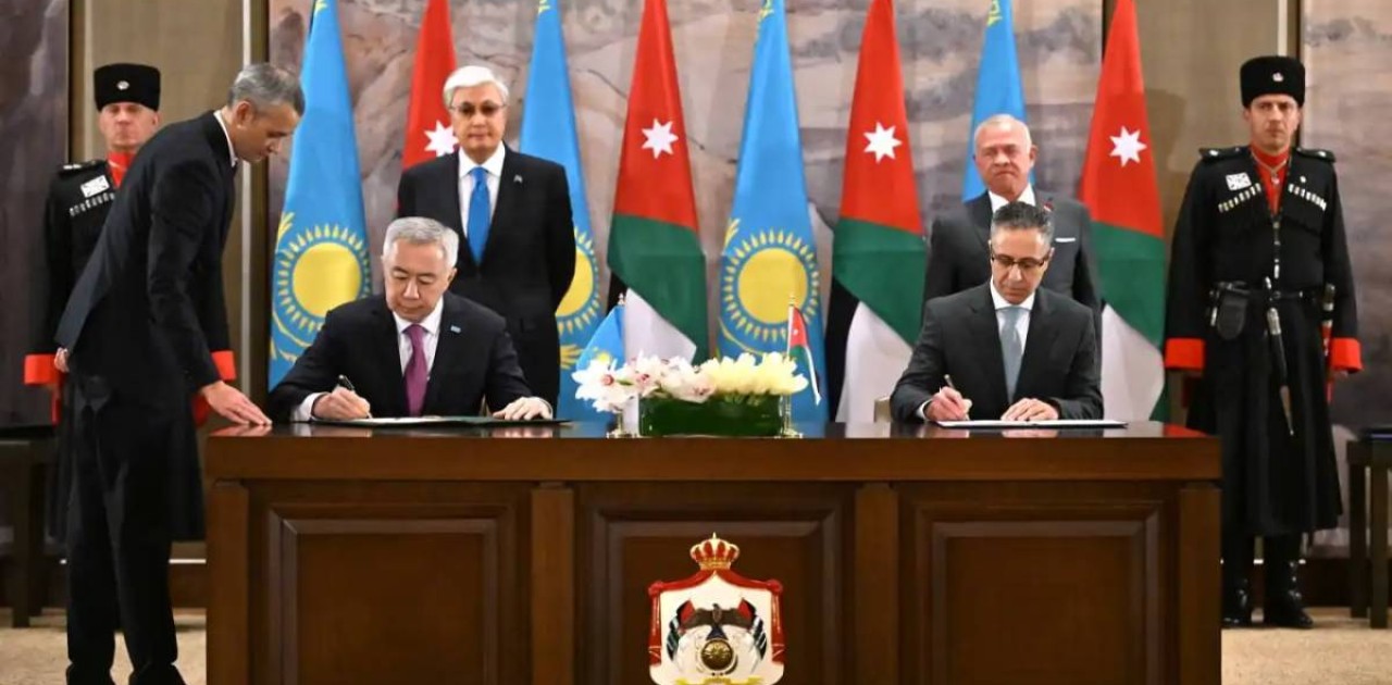 Мемлекет басшысы мен Иордан Хашимит Корольдігінің Королі бірлескен мәлімдеме қабылдады