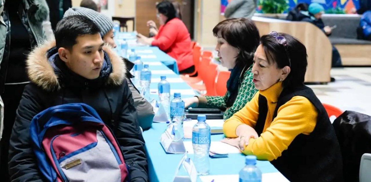 Елордада кезекті бос жұмыс орындары жәрмеңкесі өтті