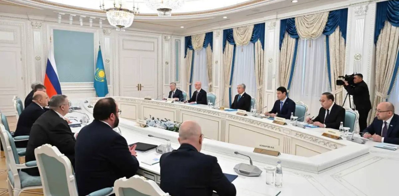 Қасым-Жомарт Тоқаев Ресей Үкіметінің төрағасы Михаил Мишустинмен кездесті