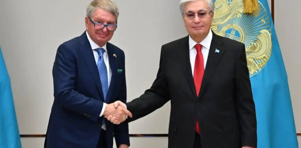 Президент Polpharma компаниясы бақылаушылар кеңесінің төрағасы Ежи Старакпен кездесті