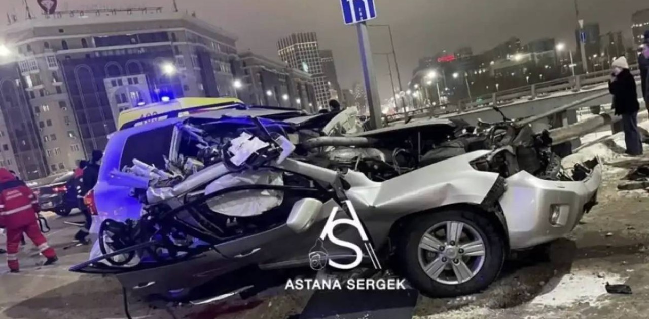 Елордада жол апатынан бір адам қаза тапты