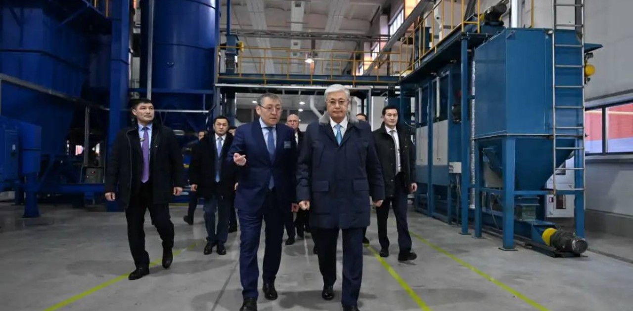 Қасым-Жомарт Тоқаев «Талдықорған» индустриялық аймағына барды