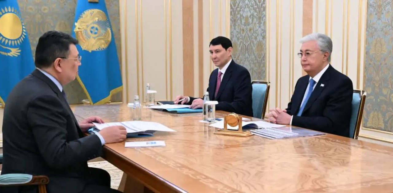 Мемлекет басшысы Қанат Бозымбаевты қабылдады