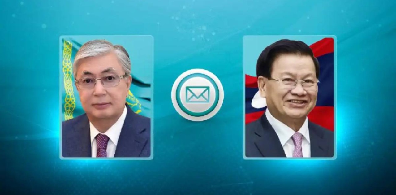 Мемлекет басшысы Лаос Президентіне құттықтау жеделхатын жолдады