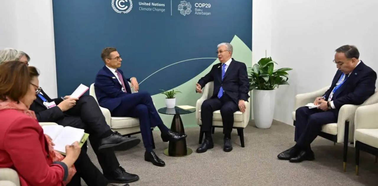 Қасым-Жомарт Тоқаев Финляндия Президентімен кездесті