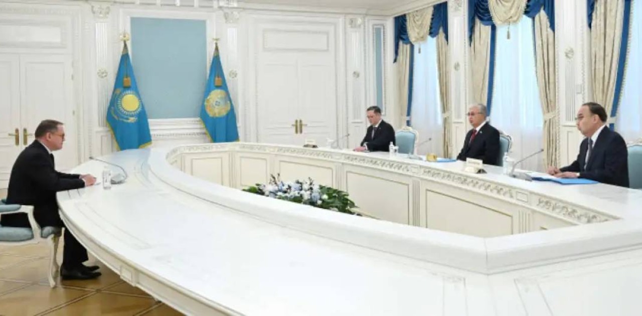 Мемлекет басшысы Франция елшісі Сильван Гиогені қабылдады