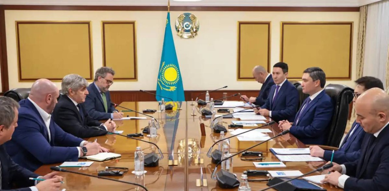 Бектенов италиялық компания басшылығымен өндірісті локализациялау келешегін талқылады