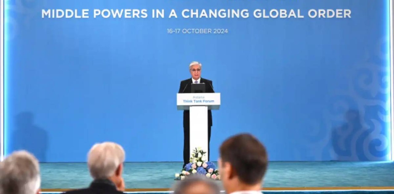 Мемлекет басшысы Astana Think Tank форумының пленарлық отырысында сөз сөйледі