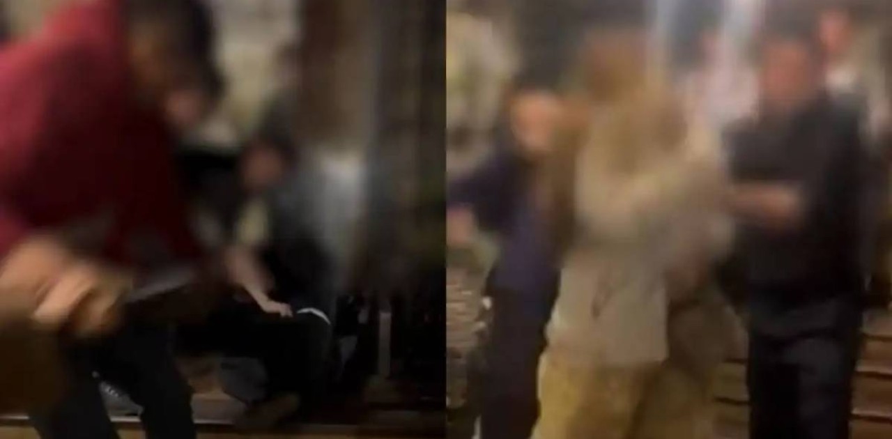 Алматыда полиция кафеге келушіні соққыға жыққан күзетшілерді ұстады