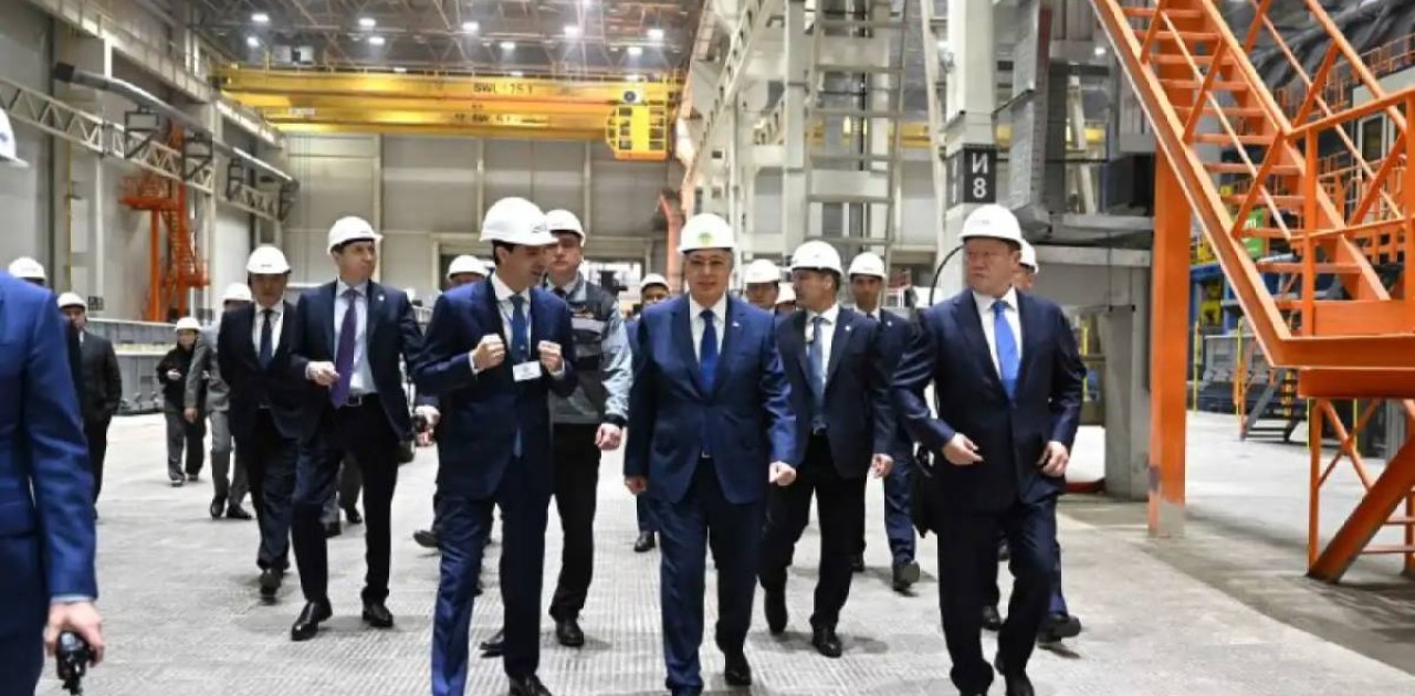 Мемлекет басшысы Қостанайдағы шойын құю зауытына барды