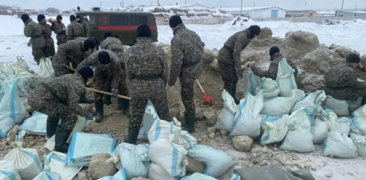Су тасқынына қарсы 10 мыңға жуық әскери қызметші жұмылдырылуы мүмкін