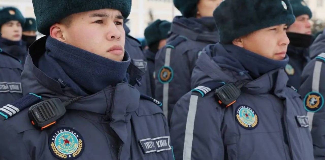 Елордада 700-ден астам ұландық алғаш рет жауынгерлік қызметке кірісті