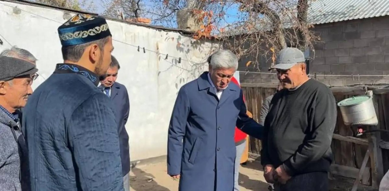 Ермағанбет Бөлекпаев қаза тапқан өрт сөндірушінің отбасына көңіл айтты