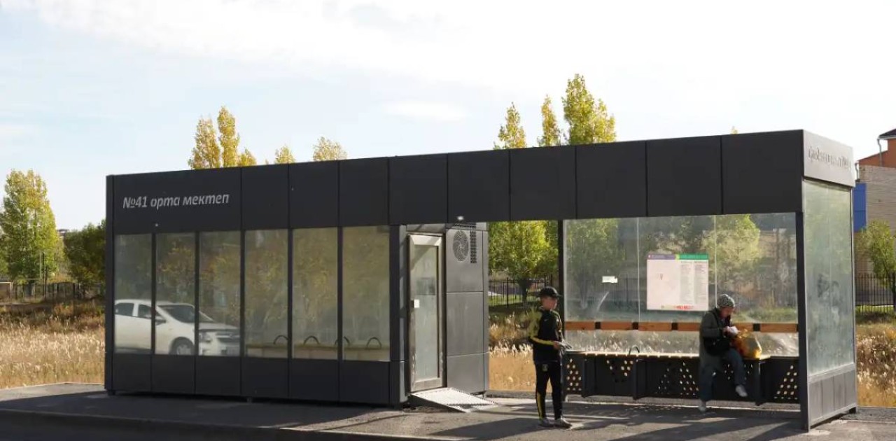 Астанадағы «Байқоңыр» ауданында 10 жылы аялдама орнатылды