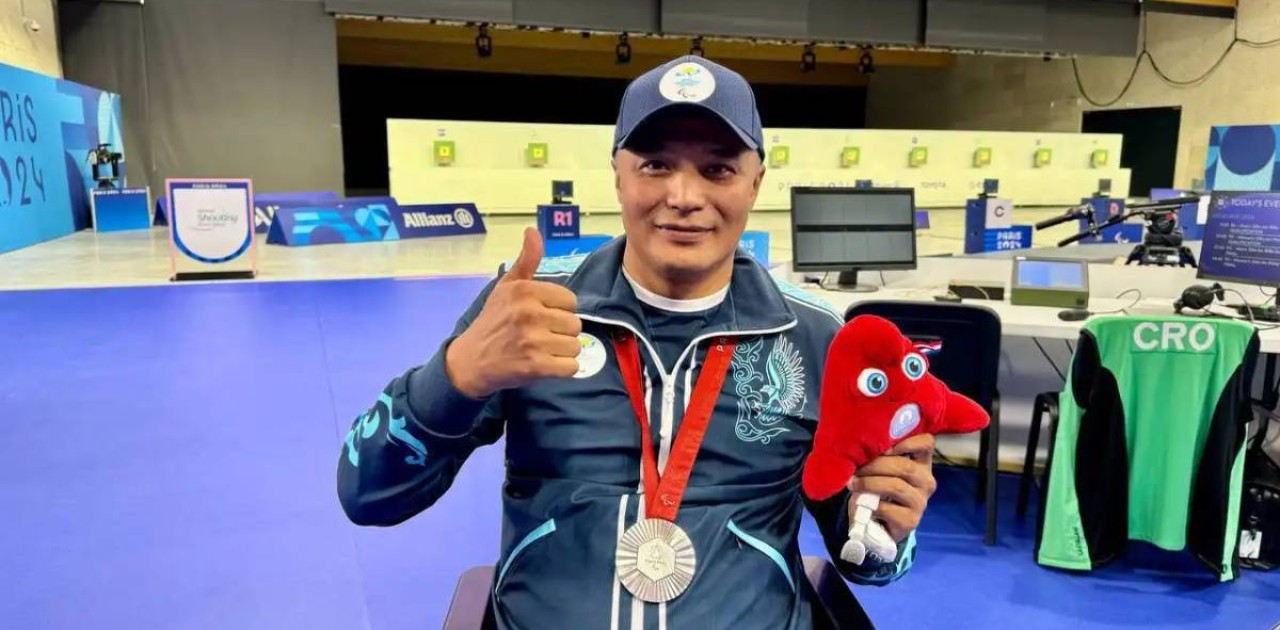 Еркін Ғаббасов Паралимпиада ойындарының күміс жүлдегері атанды