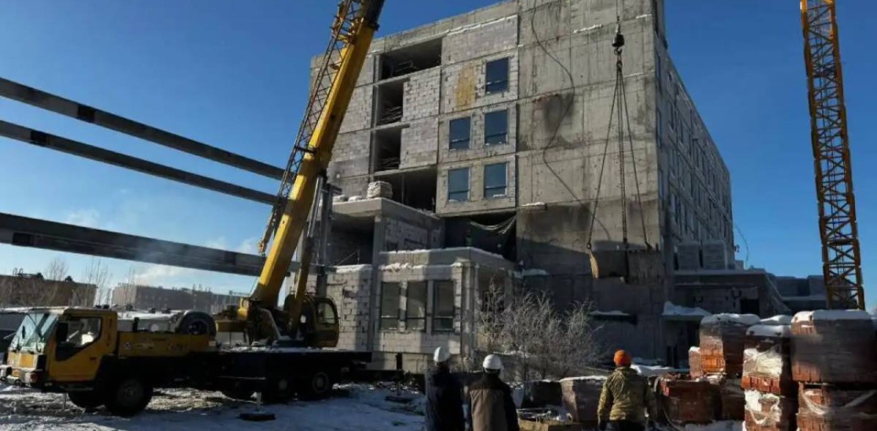 Елордада жаңа медициналық кешен салынып жатыр