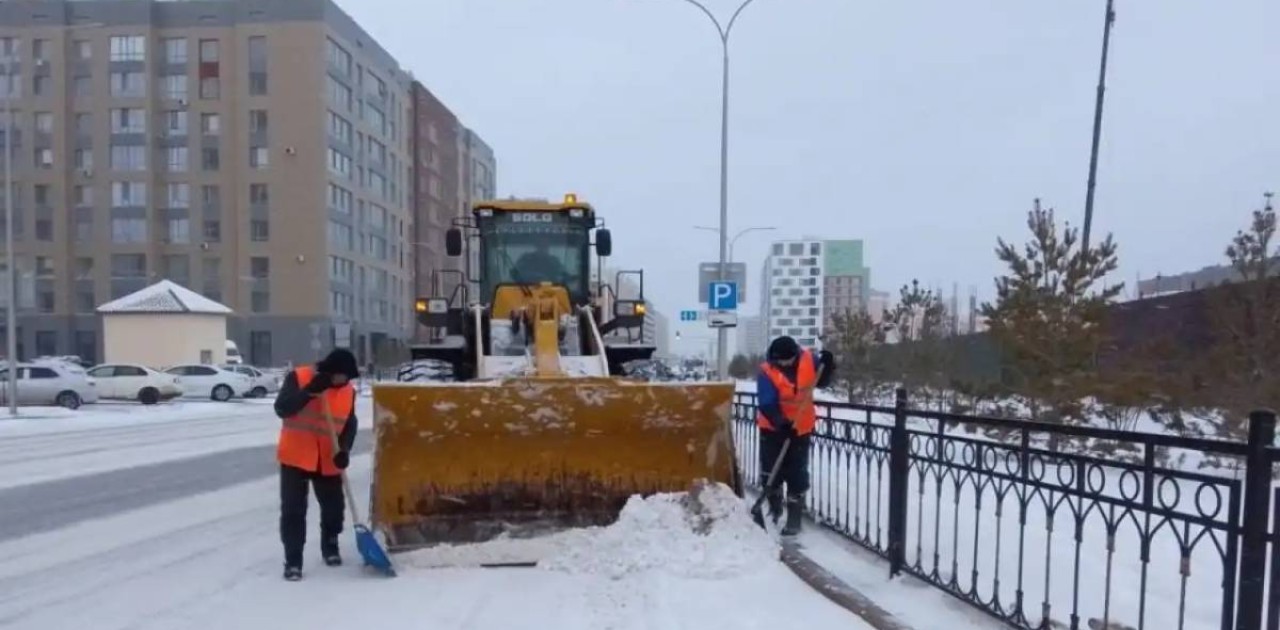 Елордада қар күреу жұмысына 2 600-ден астам жұмысшы шықты