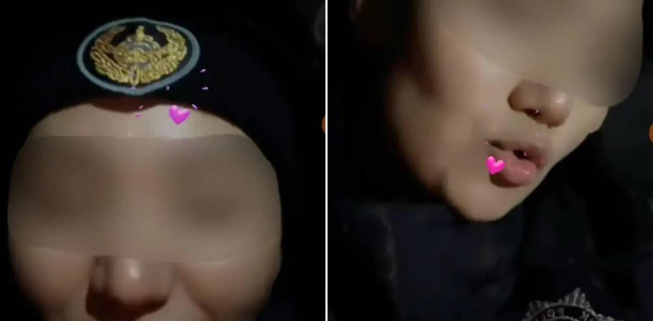 Шымкентте полиция формасымен тікелей эфирге шыққан тиктокер жауапқа тартылды