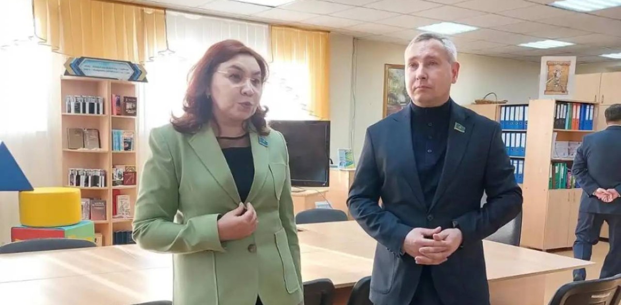 Сенаторлар елорда мектебінің жұмысымен танысты