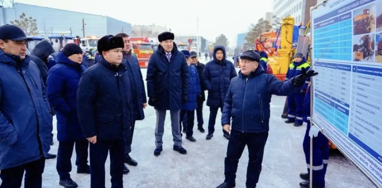 Елордада коммуналдық парк жаңа техникамен толықты