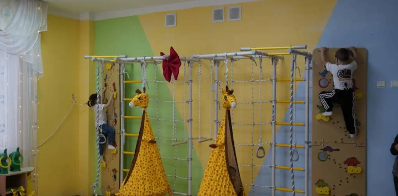 Елордадағы балаларды қолдау орталығында арнайы спорттық кешен ашылды