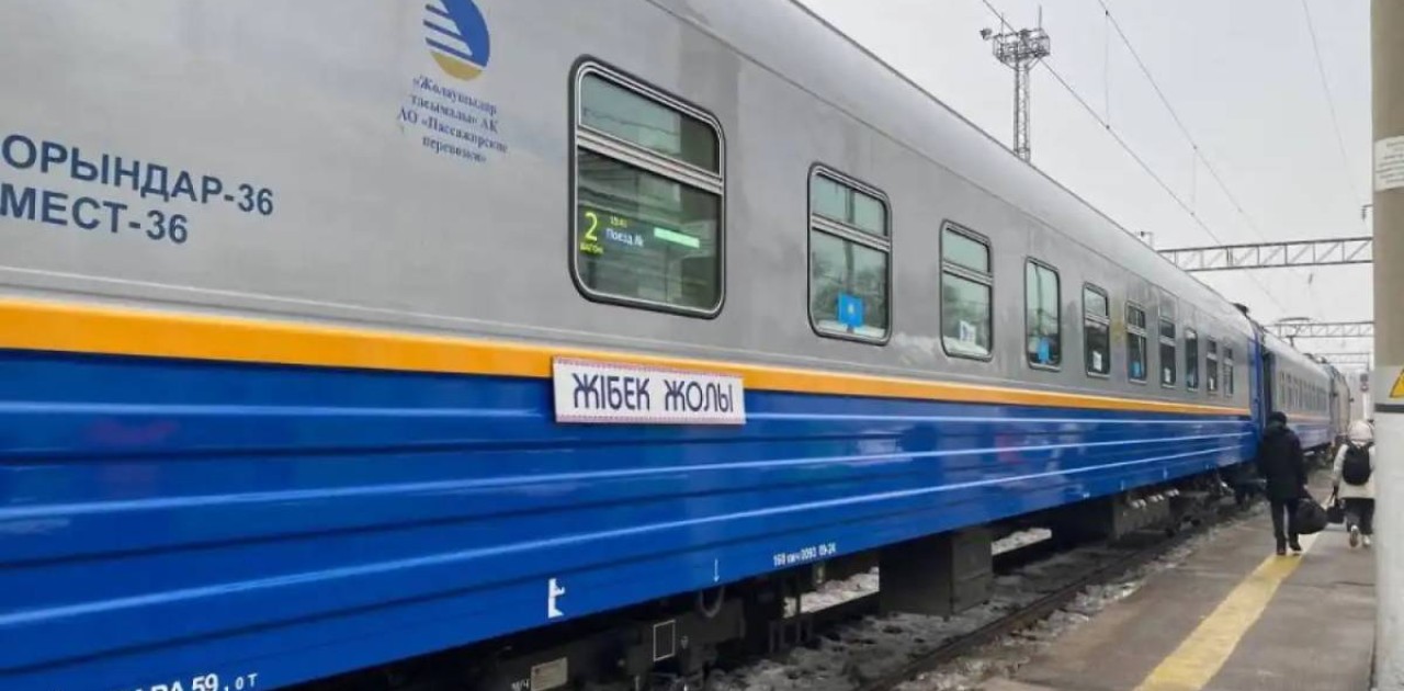 Jibek joly туристік пойызы Қазақстан мен Өзбекстан арасындағы кезекті сапарын аяқтады