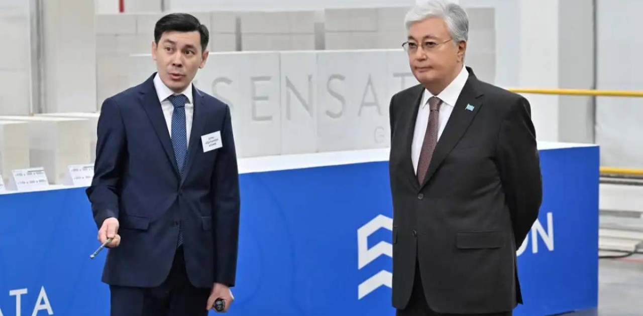 Президент құрылыс индустриясы нысандарымен танысты