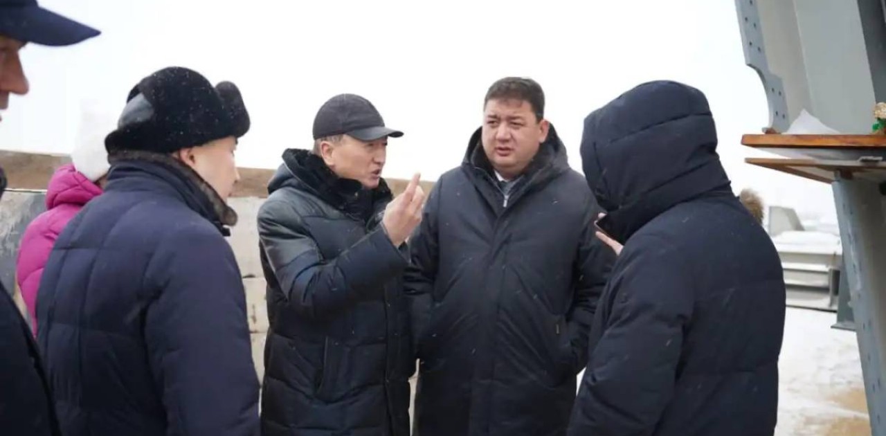 Мәслихат депутаттары көлік айрығының құрылыс барысын тексерді