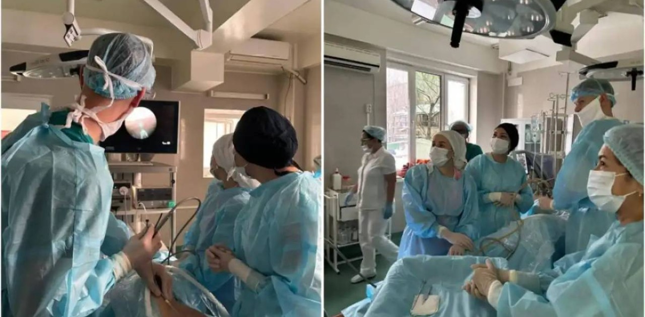 Қазақстанда ана құрсағындағы егіздерге бірегей ота жасалды