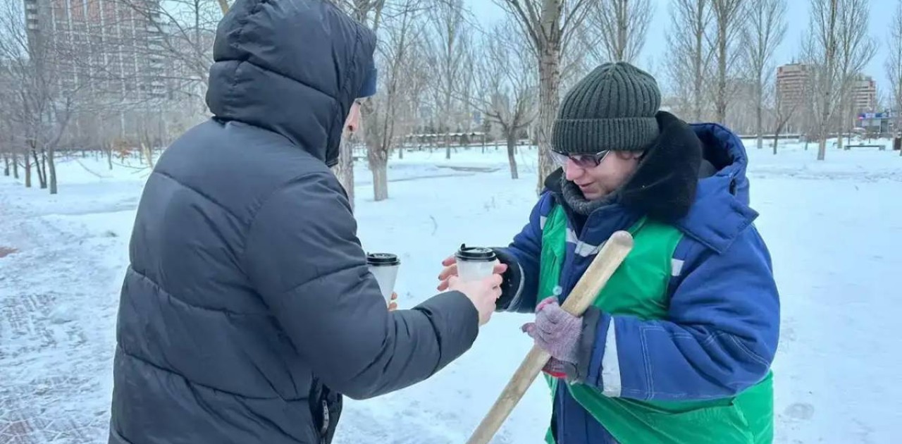 Астанада коммуналдық қызметкерлерді қолдауда жаңа челлендж бастау алды