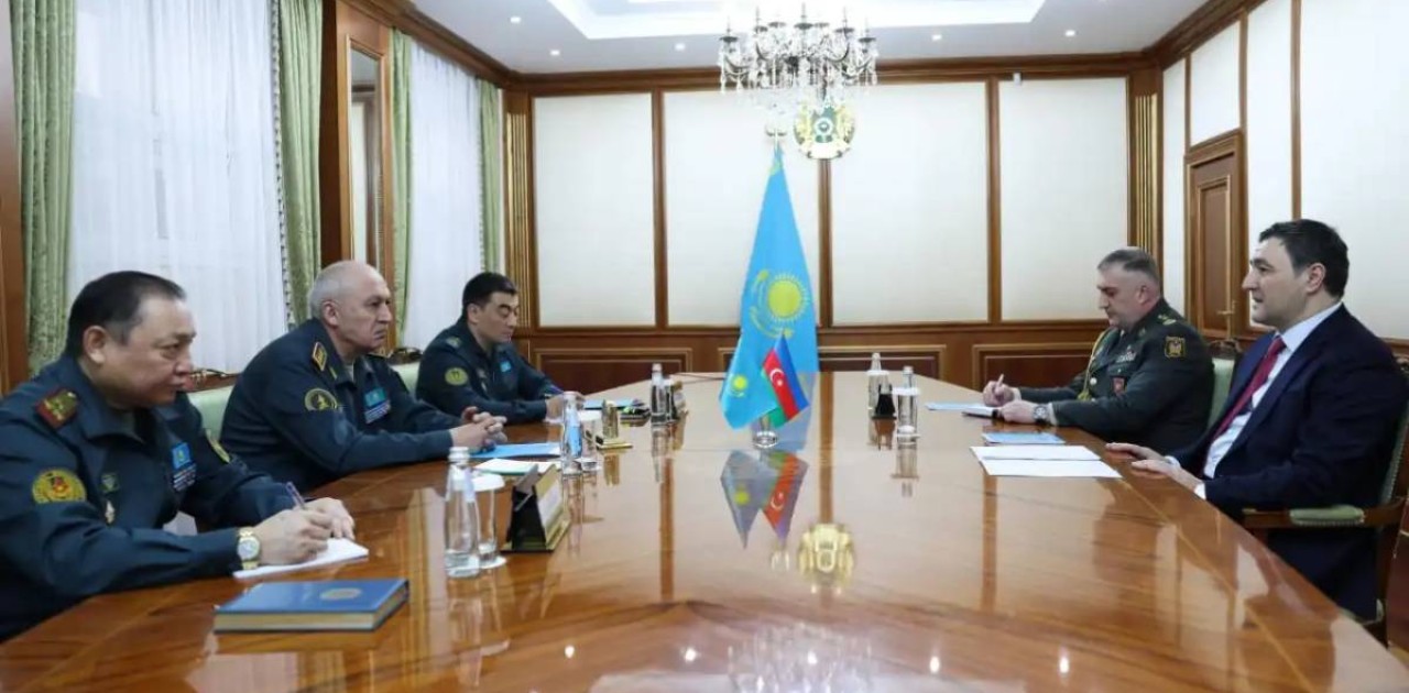 Қорғаныс министрлігінде Әзербайжанның жаңа әскери атташесі таныстырылды