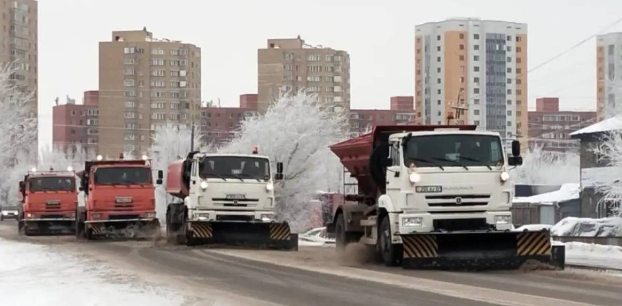 Астанада қыс басталғалы 919 мың текше метрден астам қар шығарылды