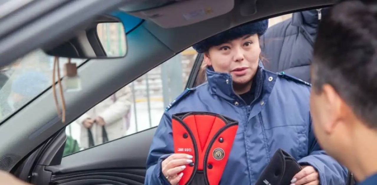 Балалардың жолдағы қауіпсіздігі: Полицейлер ережелерді сақтаудың маңыздылығын түсіндірді