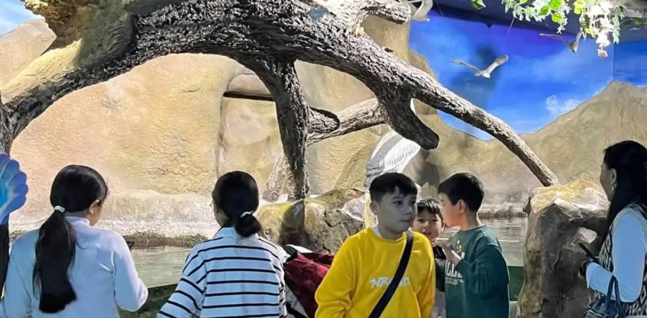 Астаналық оқушылар теңіз әлеміне саяхат жасады